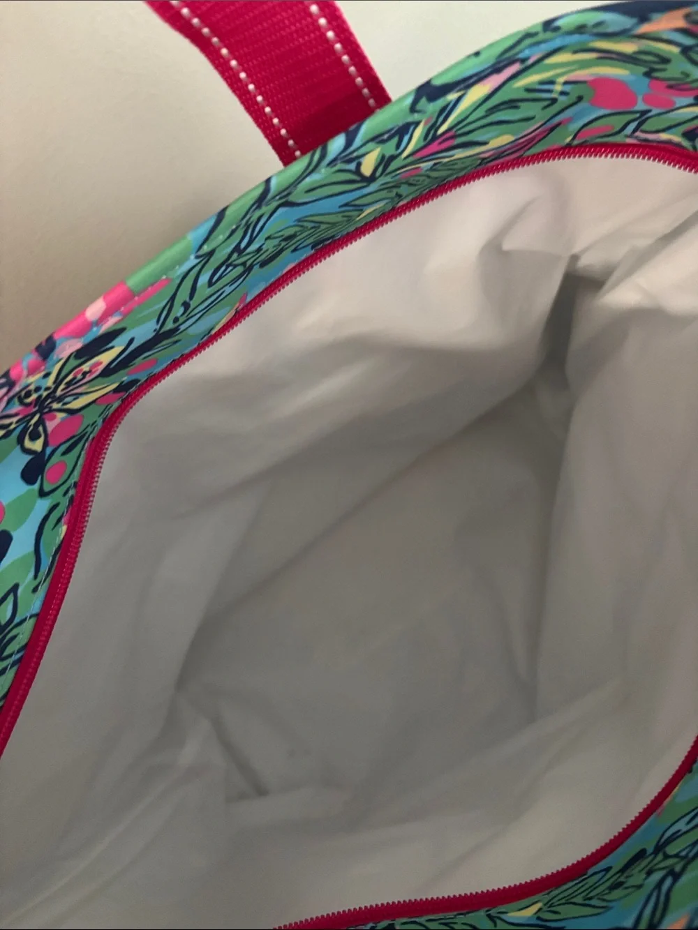 Lilly Pulitzer Insulated Cooler Tote Bag Floral Colorful